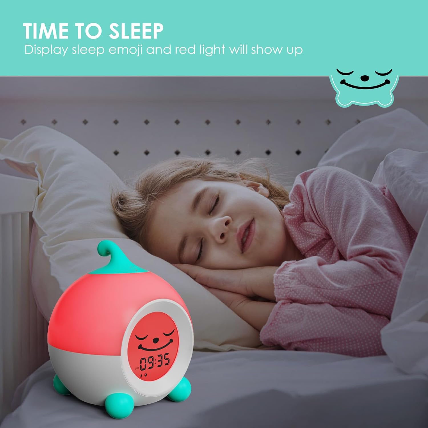 Thumbnail 2 de iHoo Ok to Wake Kids Alarm Clock toddler sleep trainer
