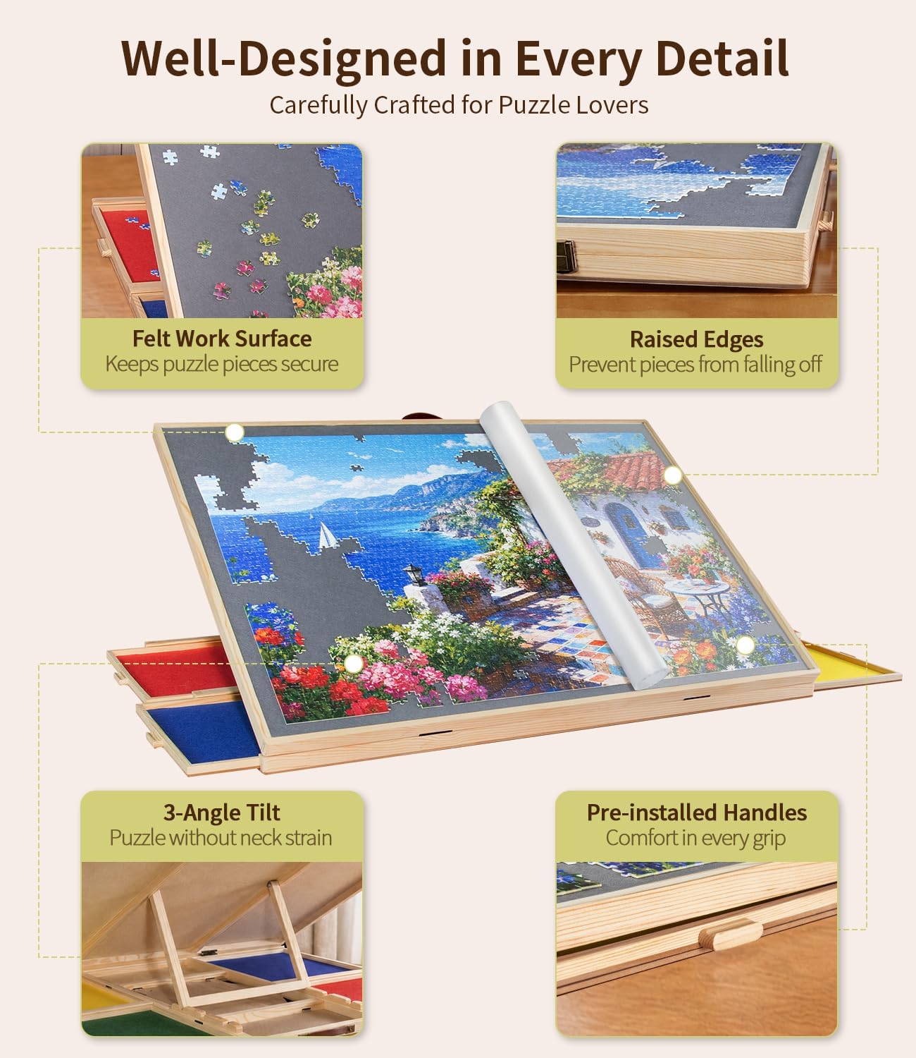 Detalle 2 de Puzzle Board, 34 x 25 Inches