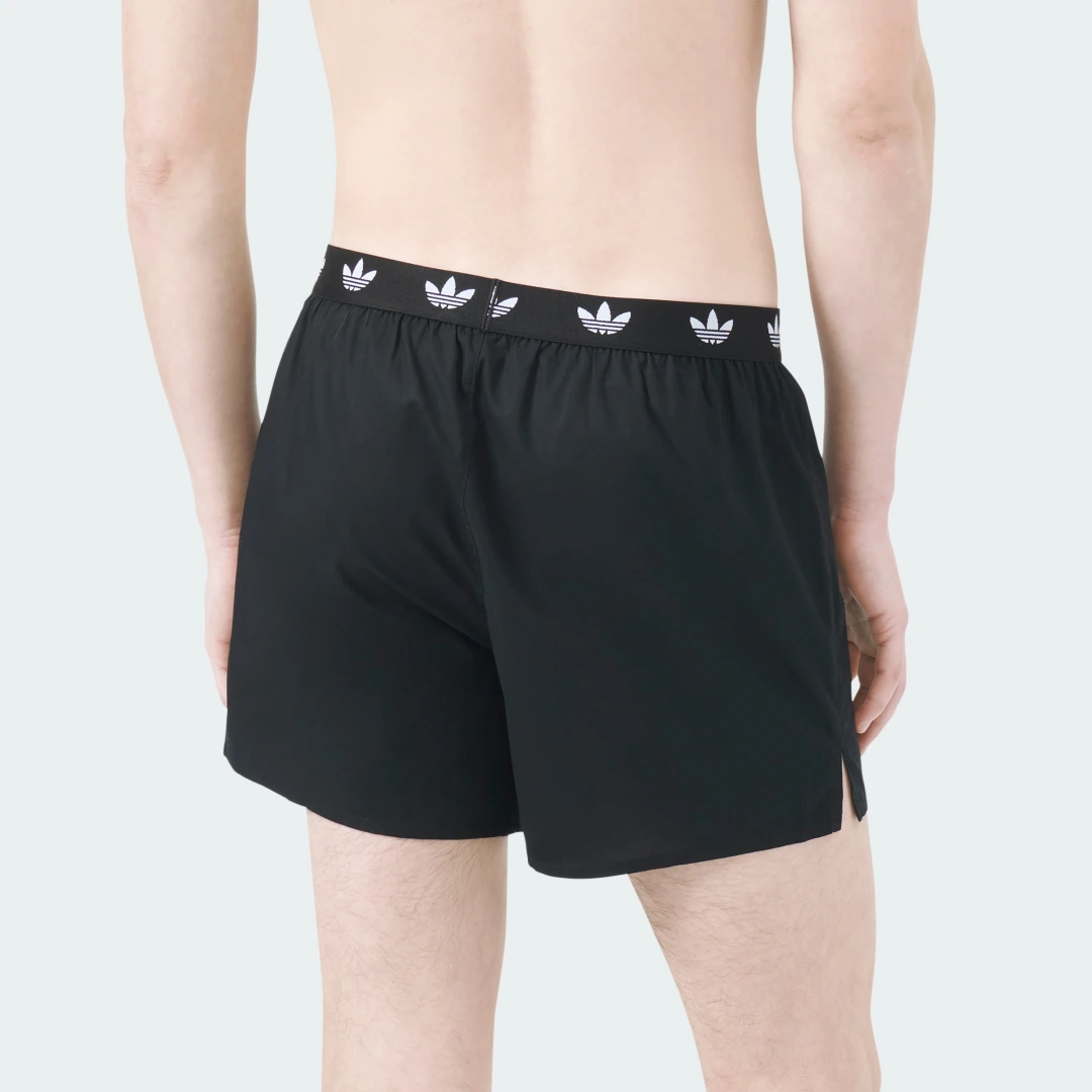 Detalle 2 de Bóxer de algodón técnico cómodo Icon Waistband (2 pares) – Adidas