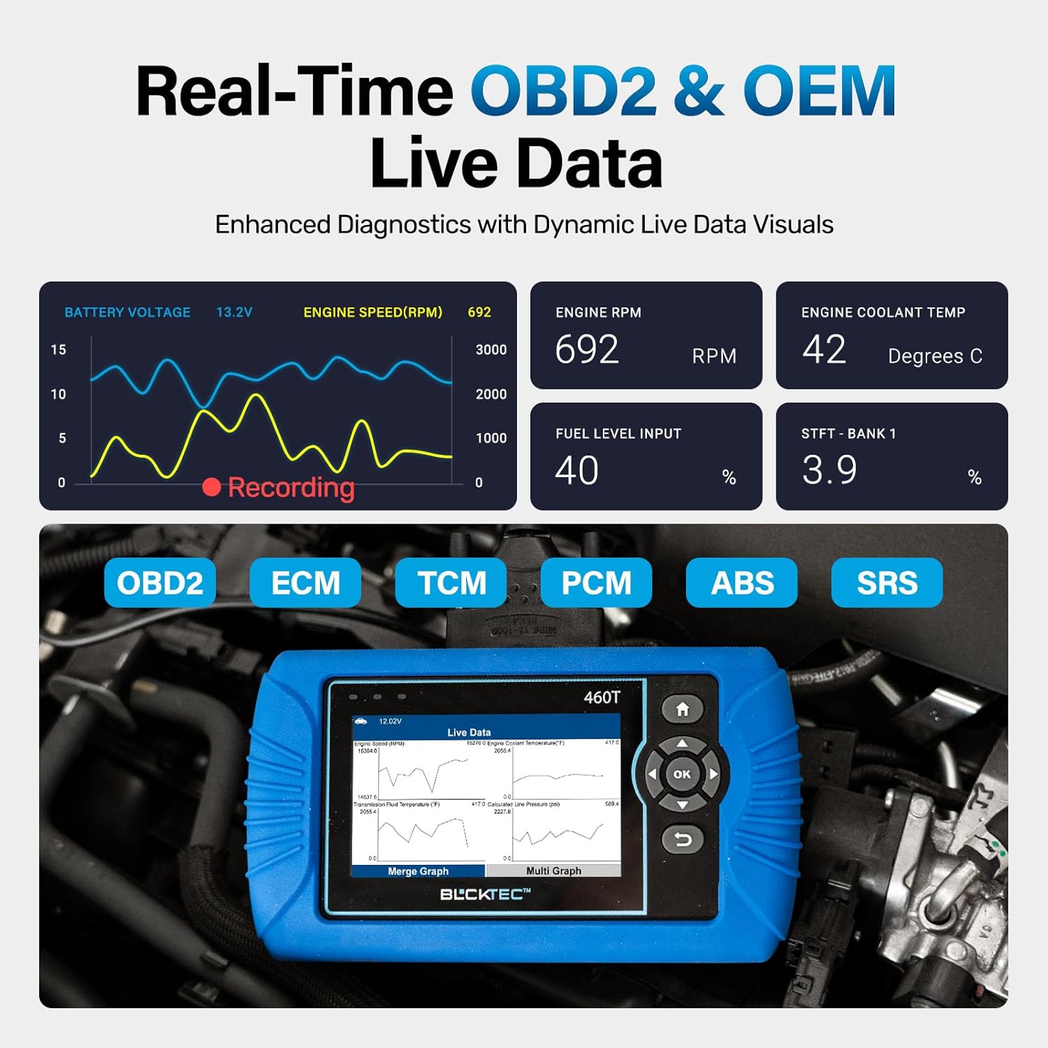 Thumbnail 4 de BLCKTEC 460T OBD2 Scanner