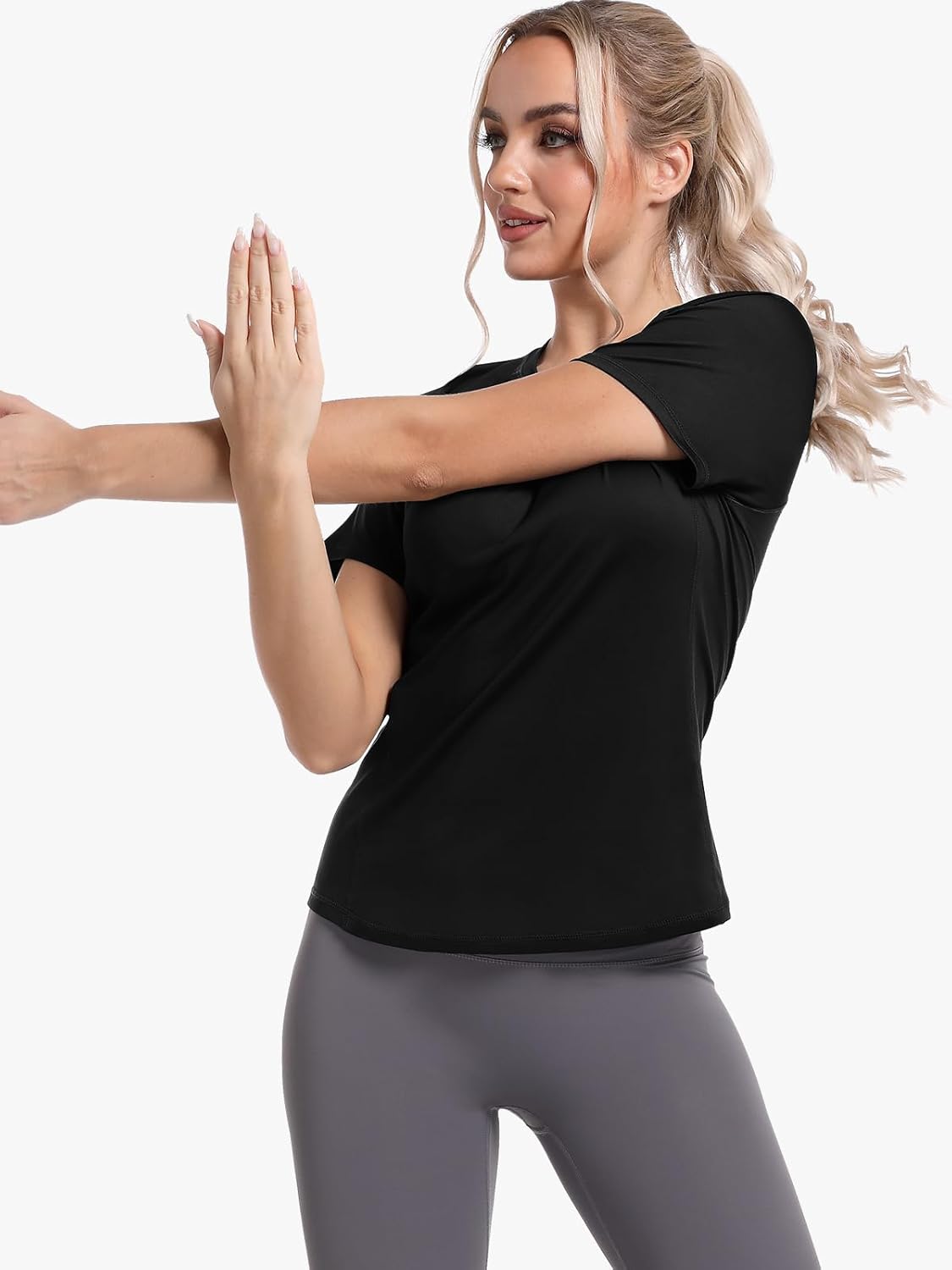 Thumbnail 2 de Women's Long Sleeve Compression Shirts (4 Pack) – Dry Fit, Sun Protection, and Quick-Dry Performance