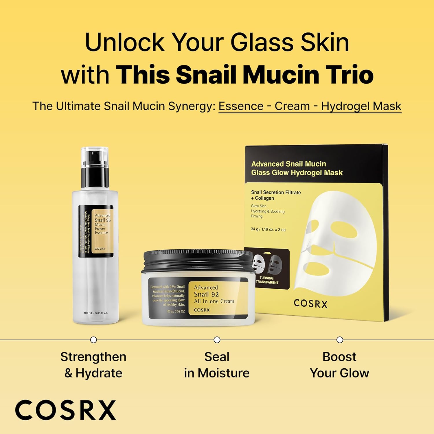 Thumbnail 6 de COSRX Snail Mucin 92% Face Moisturizer for Soft & Glowy Skin (3.52 oz)