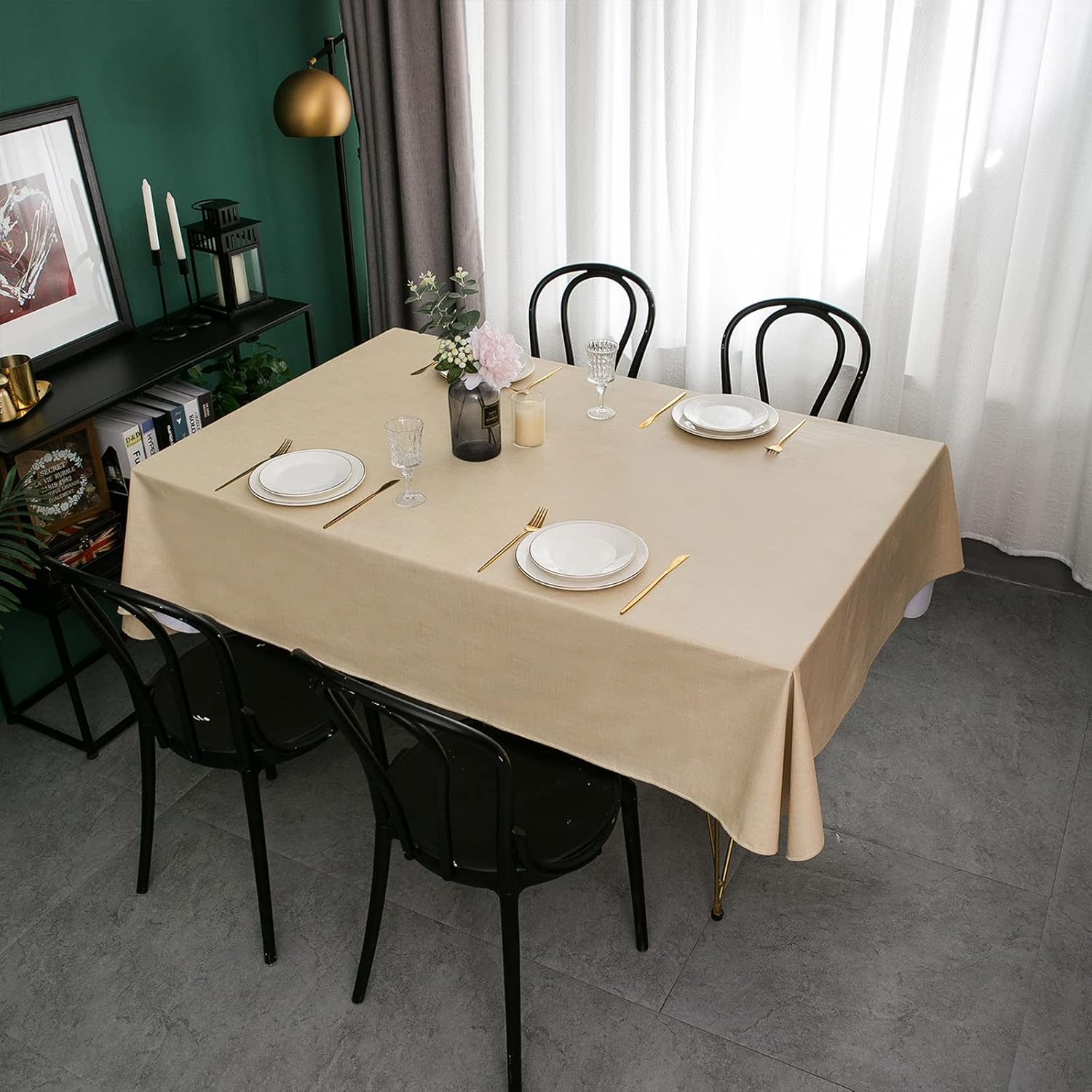 Thumbnail 2 de LIBERECOO Vinyl Tablecloth, 60 x 102 Inches