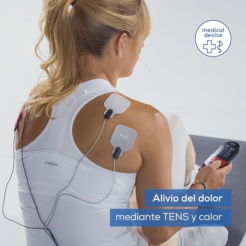 Detalle 2 de Beurer EM 59 Heat: electroestimulador digital con TENS, EMS y calor (2 canales)