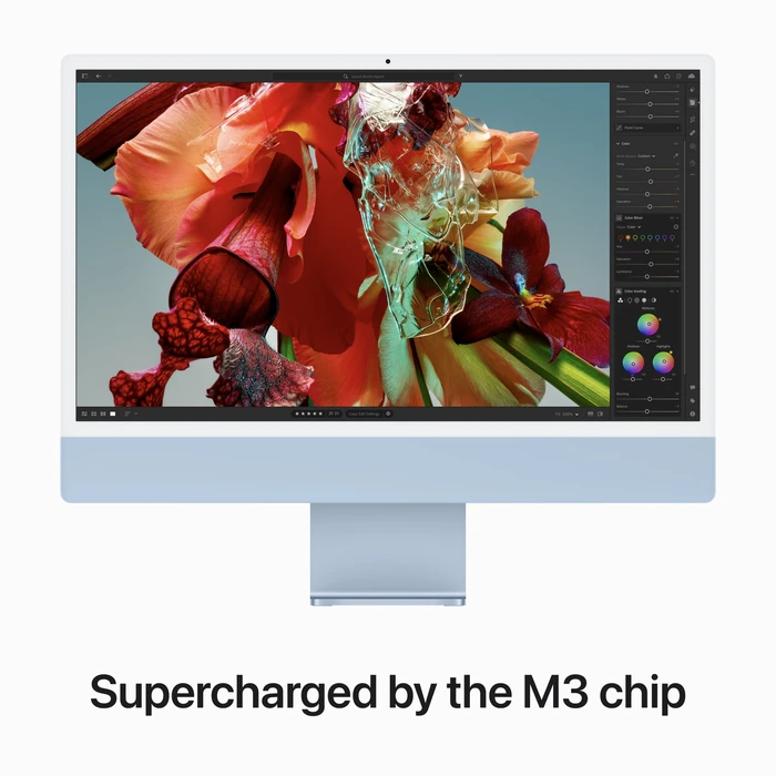 Thumbnail 7 de iMac 24 Zoll (2023) M3 – Blau, 8 GB RAM, 256 GB Speicher