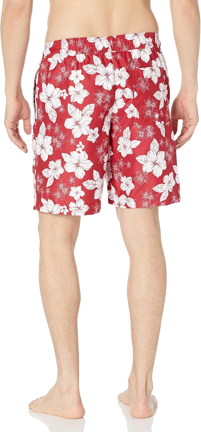 Thumbnail 1 de Herren-Badeshorts von Amazon Essentials mit Netzfutter, Taschen und Kordelzug – 22,9 cm Beininnnenlänge