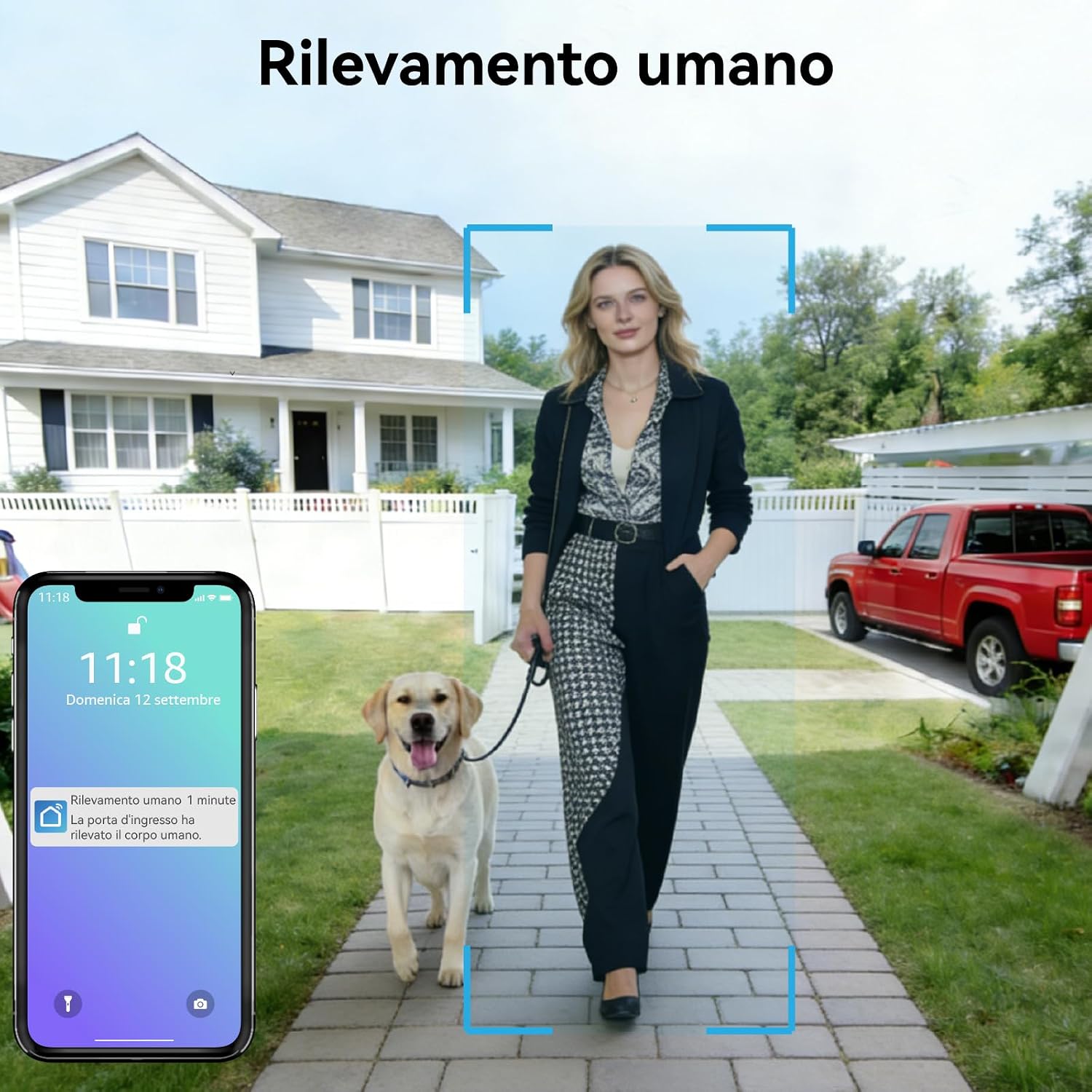 Thumbnail 4 de Honmidatek Videocitofono 7 Pollici 1080p