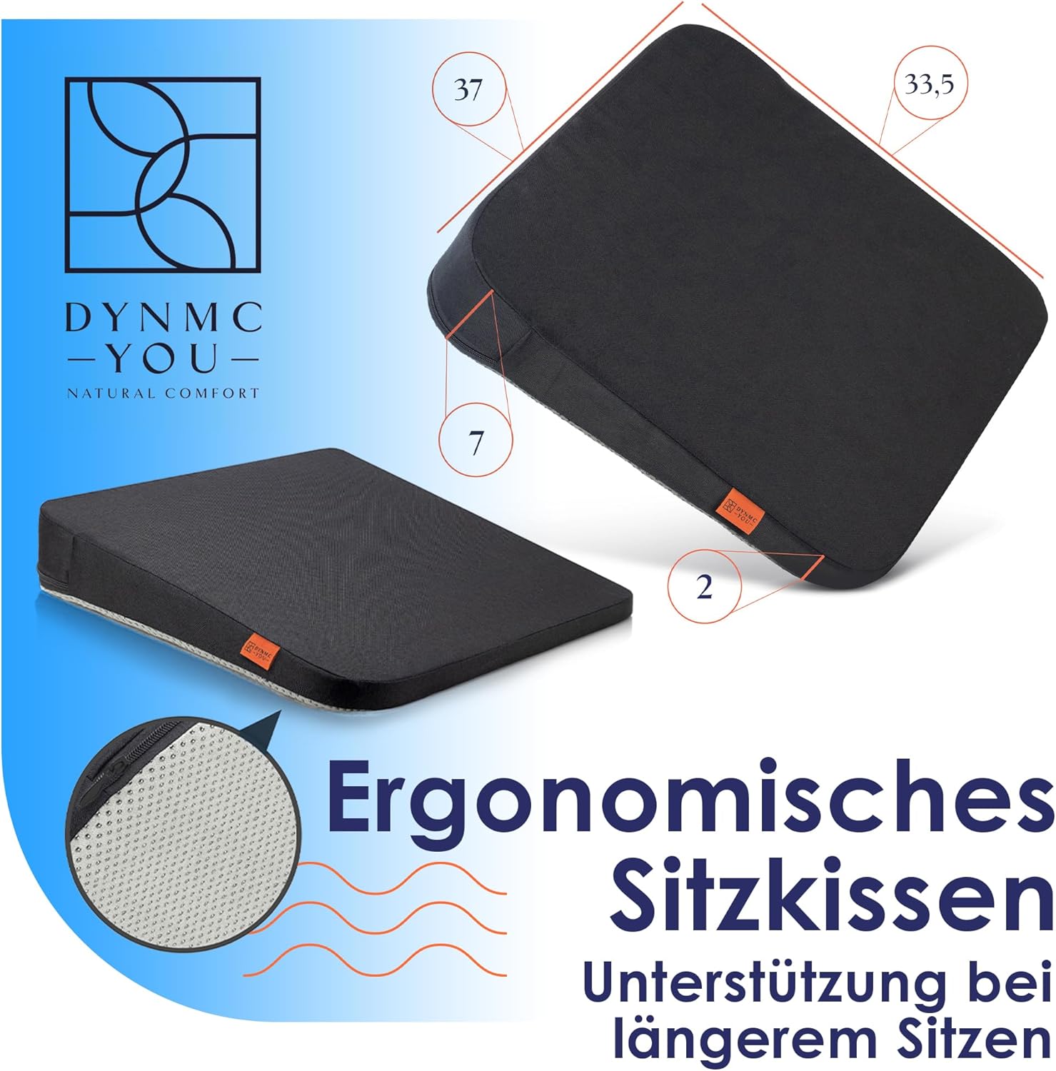 Thumbnail 6 de DYNMC you Keilkissen Stuhl 33,5×37 cm