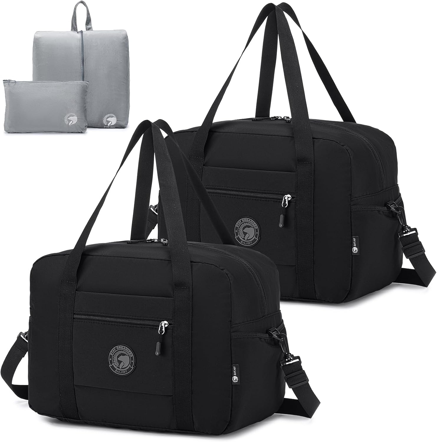 Thumbnail 6 de SPAHER Sac de voyage cabine avion 40x30x25 cm (30L) avec trousses de toilette