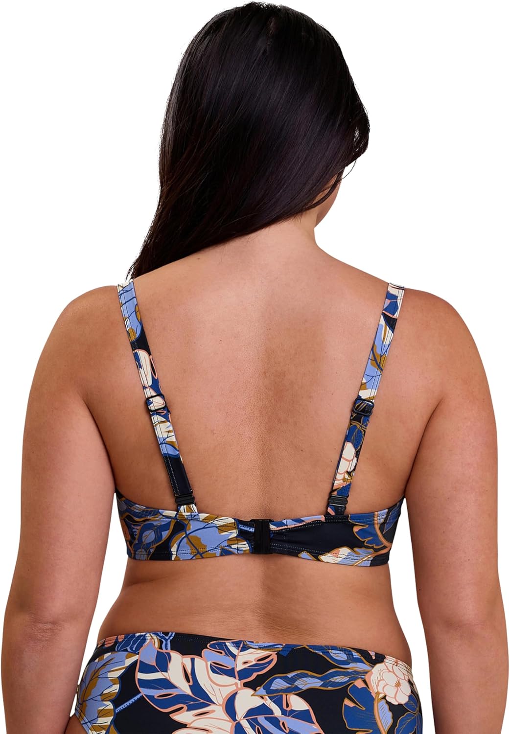 Thumbnail 1 de Sans Complexe Haut de Maillot Emboitant Fidji Noir avec Armatures