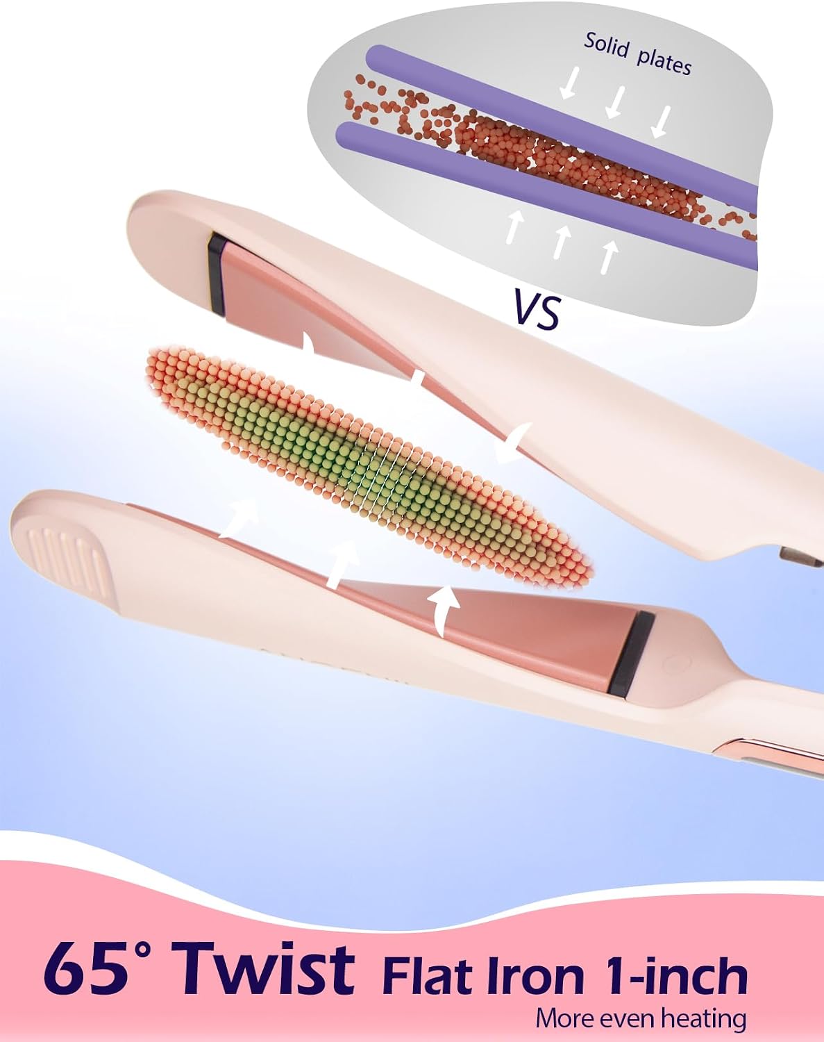 Thumbnail 1 de ANGENIL Pro Twist Flat Iron 20s Fast Heating