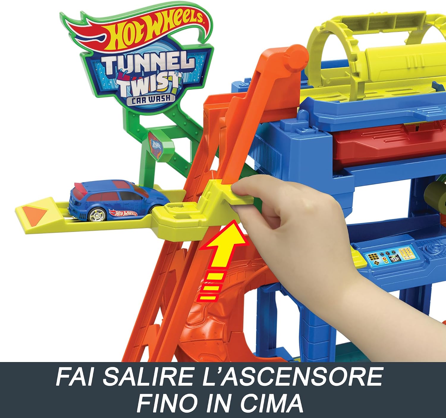 Thumbnail 2 de Hot Wheels Let's Race autolavaggio 3+