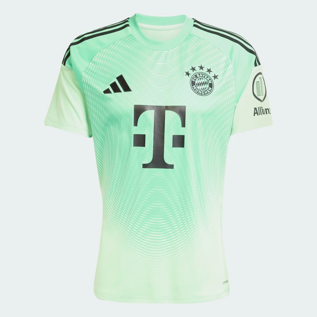Detalle 2 de Camiseta portero FC Bayern 25/26 de Adidas – verde