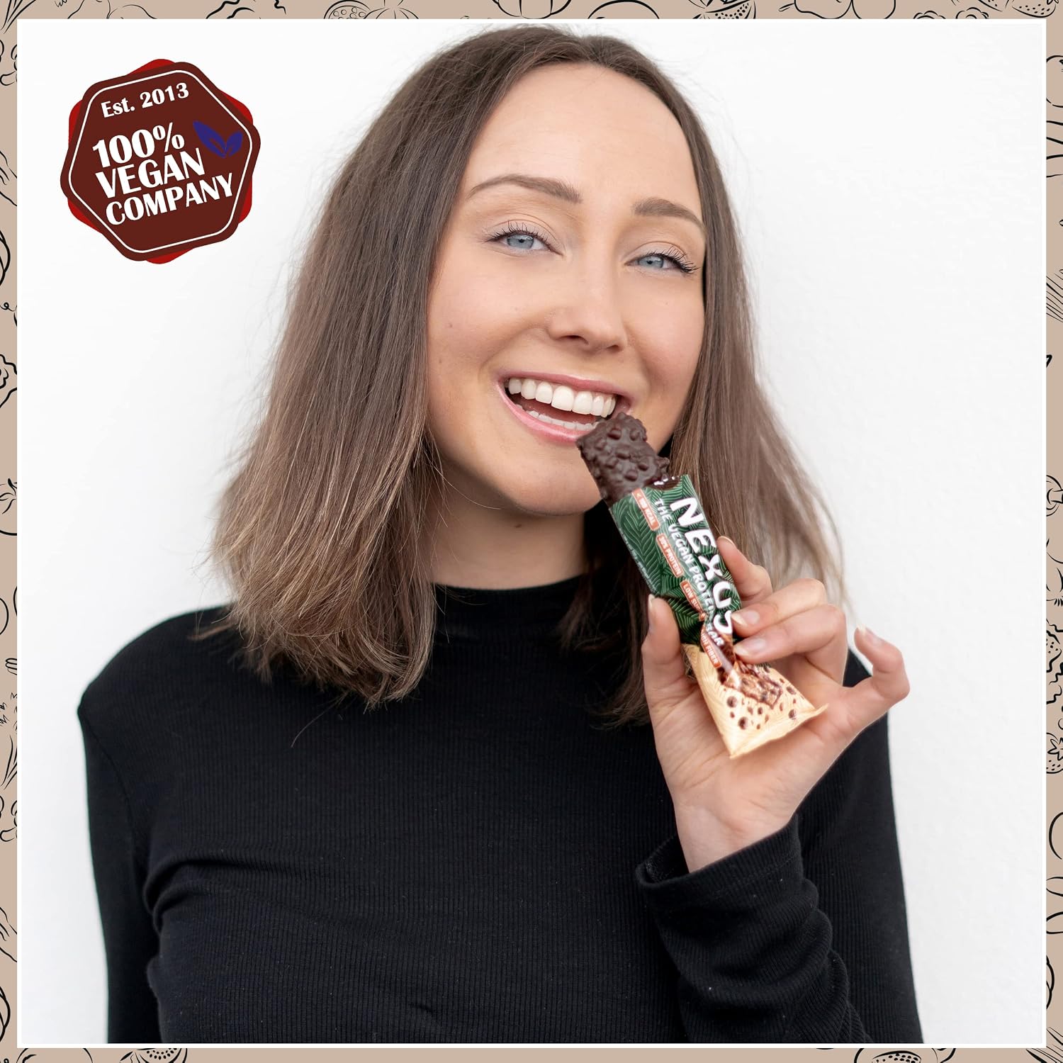 Thumbnail 4 de NEXUS Protein Bar DOUBLE CHOCO CRISPY 12x30g Riegel 🍫