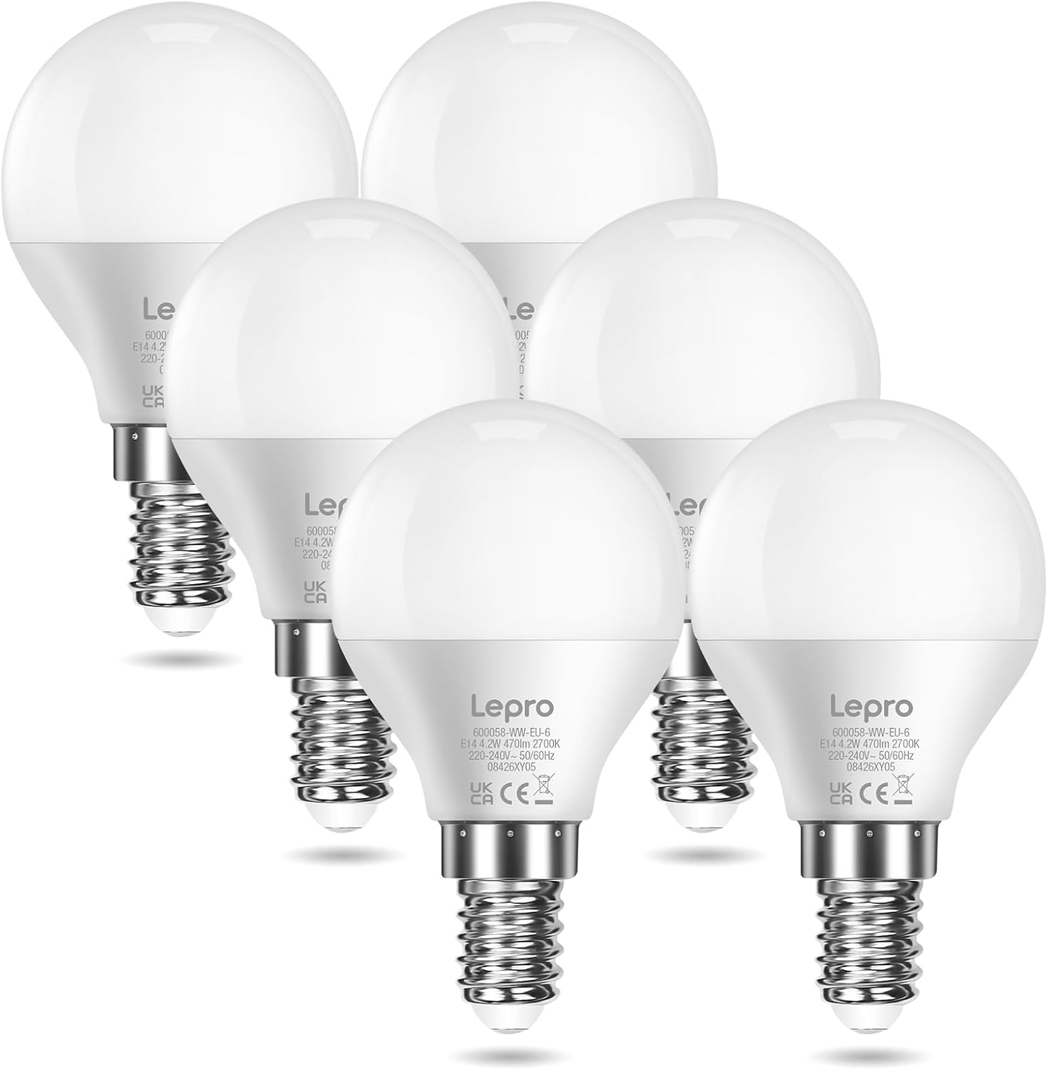 Lepro E14 LED Golf Ball Bulb 4.2W