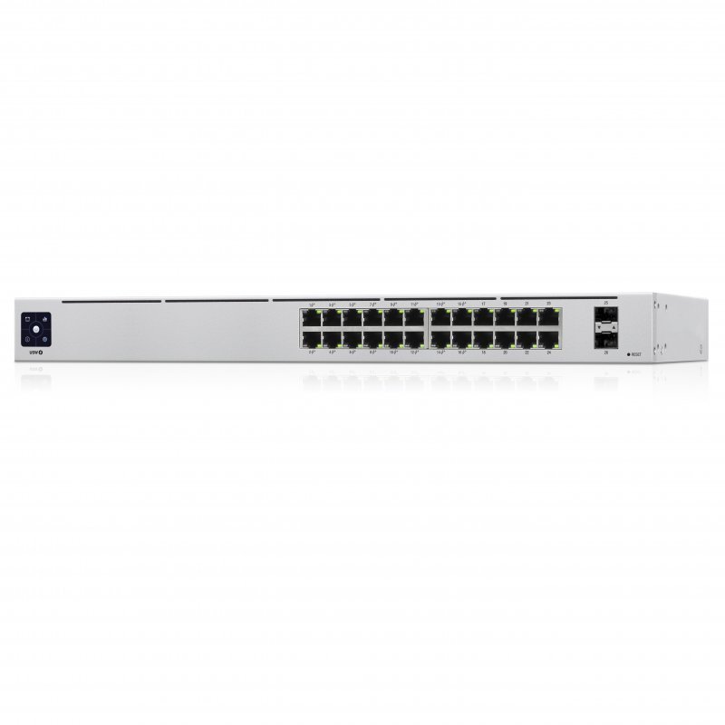 Detalle 2 de Ubiquiti USW-24-POE Gen2: Switch gestionable de 24 puertos Gigabit PoE con 2 SFP