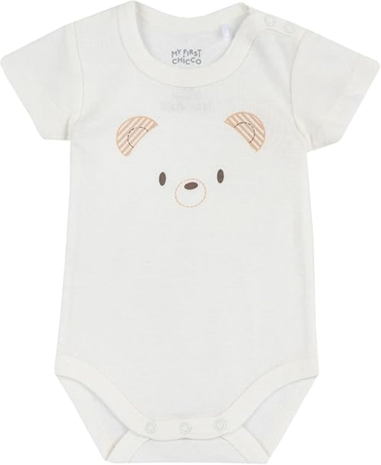 Detalle de Chicco Body Neonato e Neonata, Set di 4 Body Senza Maniche in 100% Cotone 0–3 Mesi