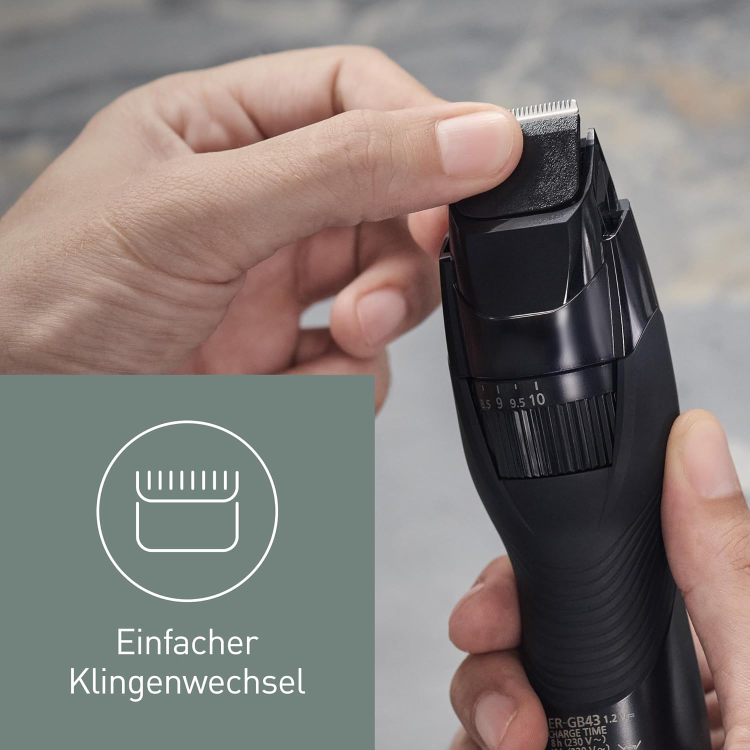 Thumbnail 4 de Panasonic WER9606Y136 Ersatz-Trimmerklinge – kompatibel mit ER-GY10CM und ER-GB-Serien