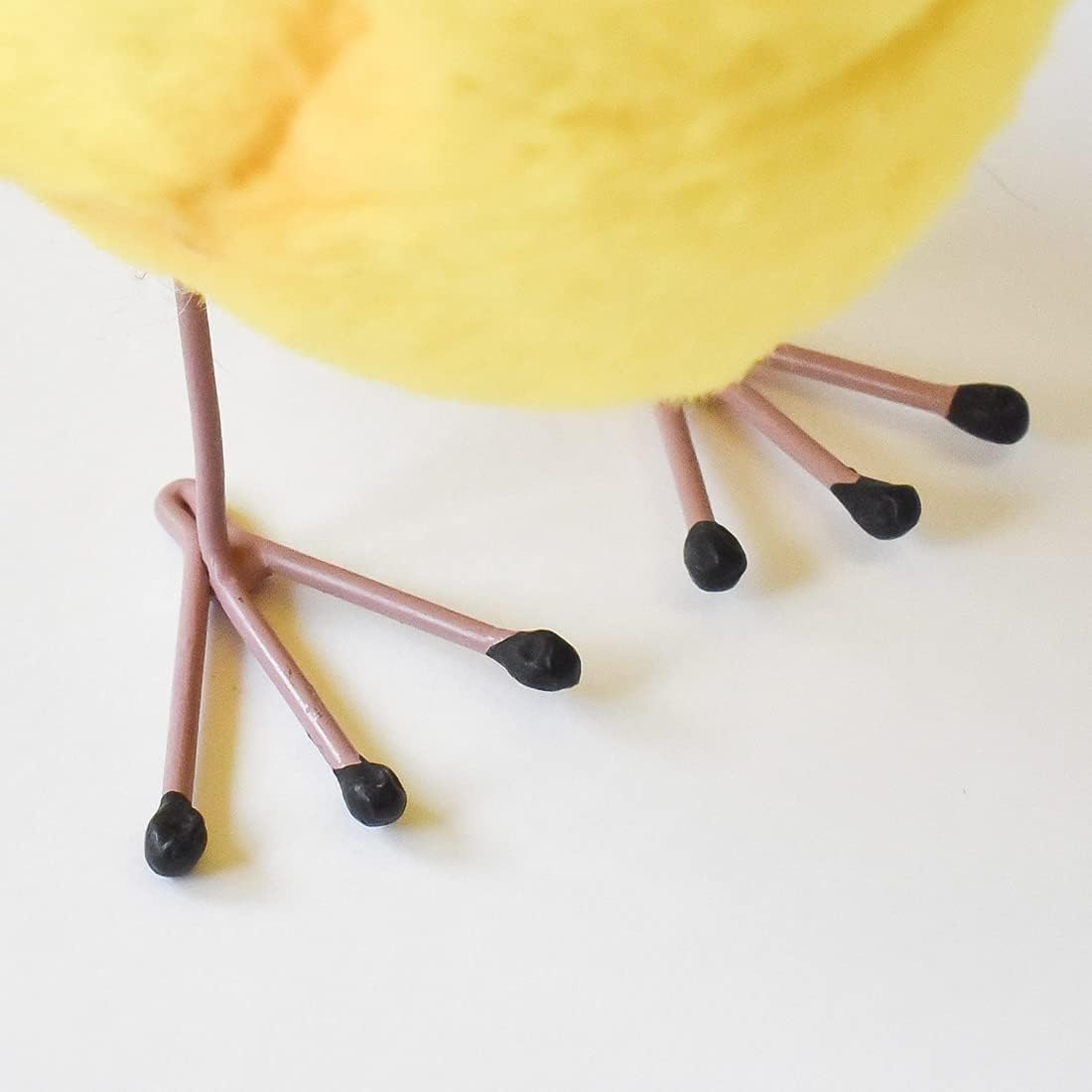 Detalle 2 de Hansa BH7643 カナリア9 鳥のぬいぐるみ イエロー・アクリル素材