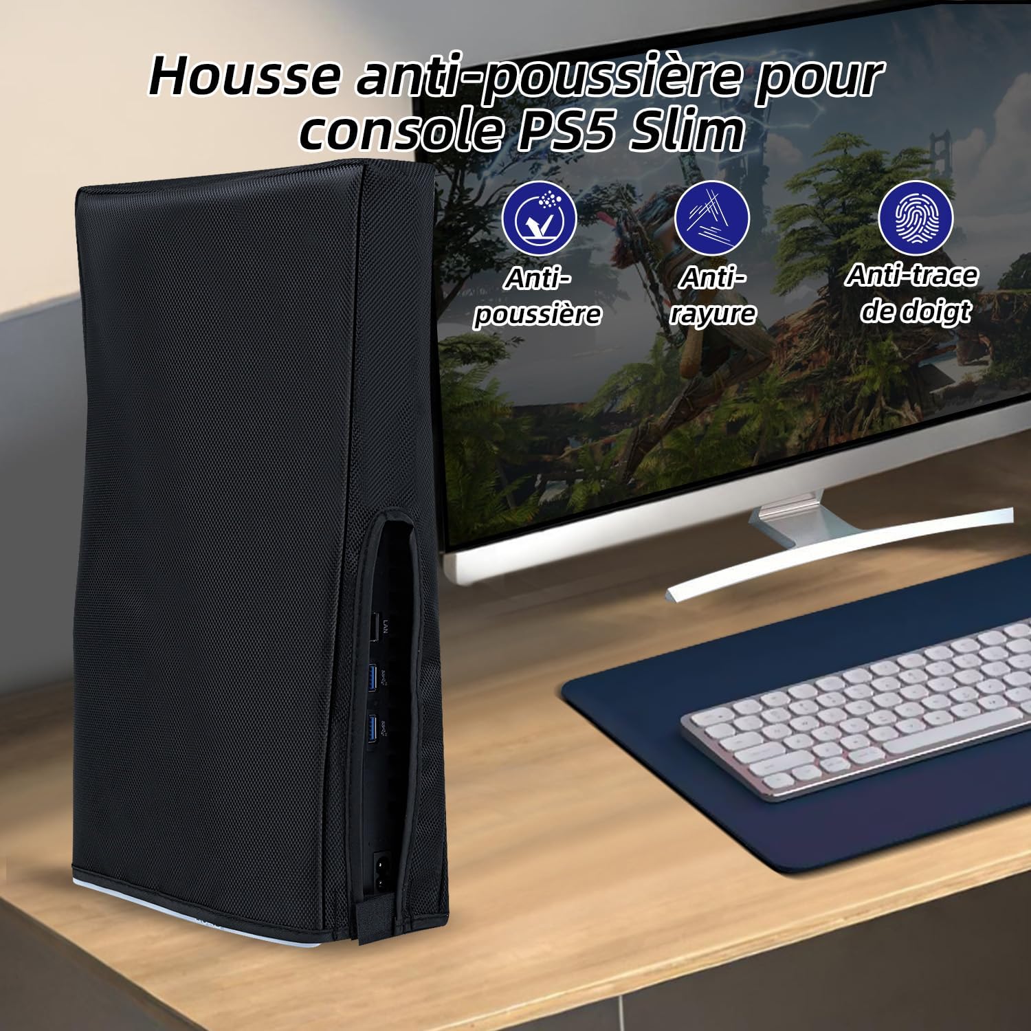 Thumbnail 1 de Wigearss Housse PS5 Slim anti-poussière