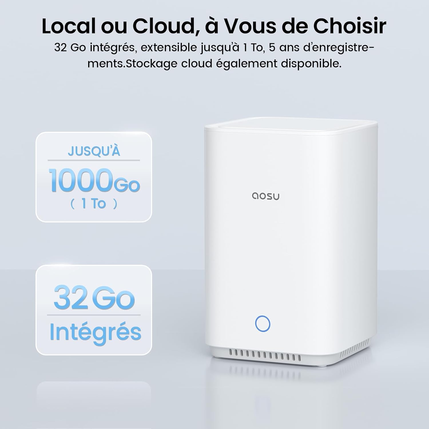 Thumbnail 4 de aosu 3K Camera Surveillance 5MP 360°
