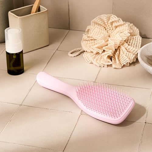 Detalle de Tangle Teezer Ultimate Detangler – Brosse à Cheveux Démêlante 2 niveaux, Rose Millennial
