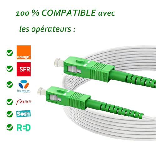 Detalle de Elfcam câble fibre optique 10 m