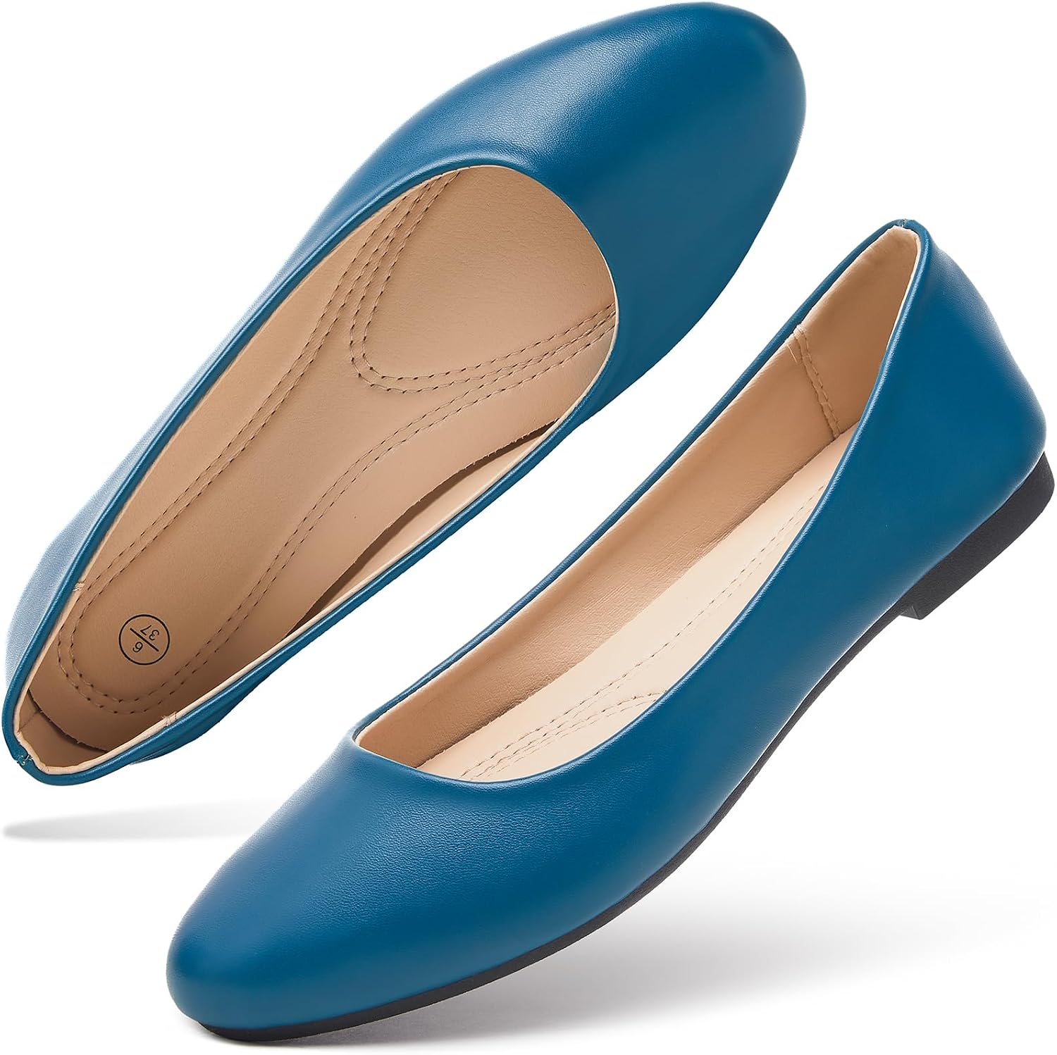 Detalle de Hash Bubbie Women's Ballet Flats 1 Emoji