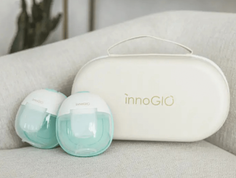 Detalle 2 de InnoGIO GIOmum Line Sacaleches Doble Eléctrico Térmico