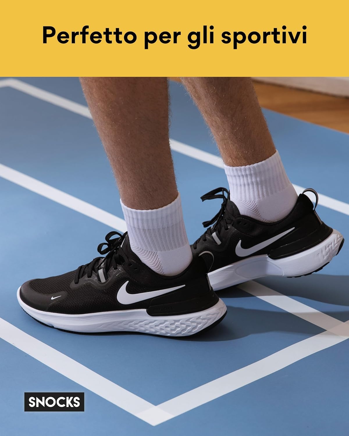 Thumbnail 3 de Snocks calze sportive antivesciche da donna e uomo, pacco da 4