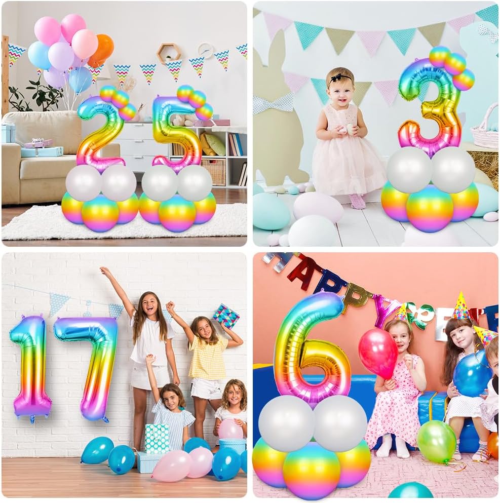 Thumbnail 6 de OFFCUP Ballon chiffre 3 gelée 101 cm 🎈