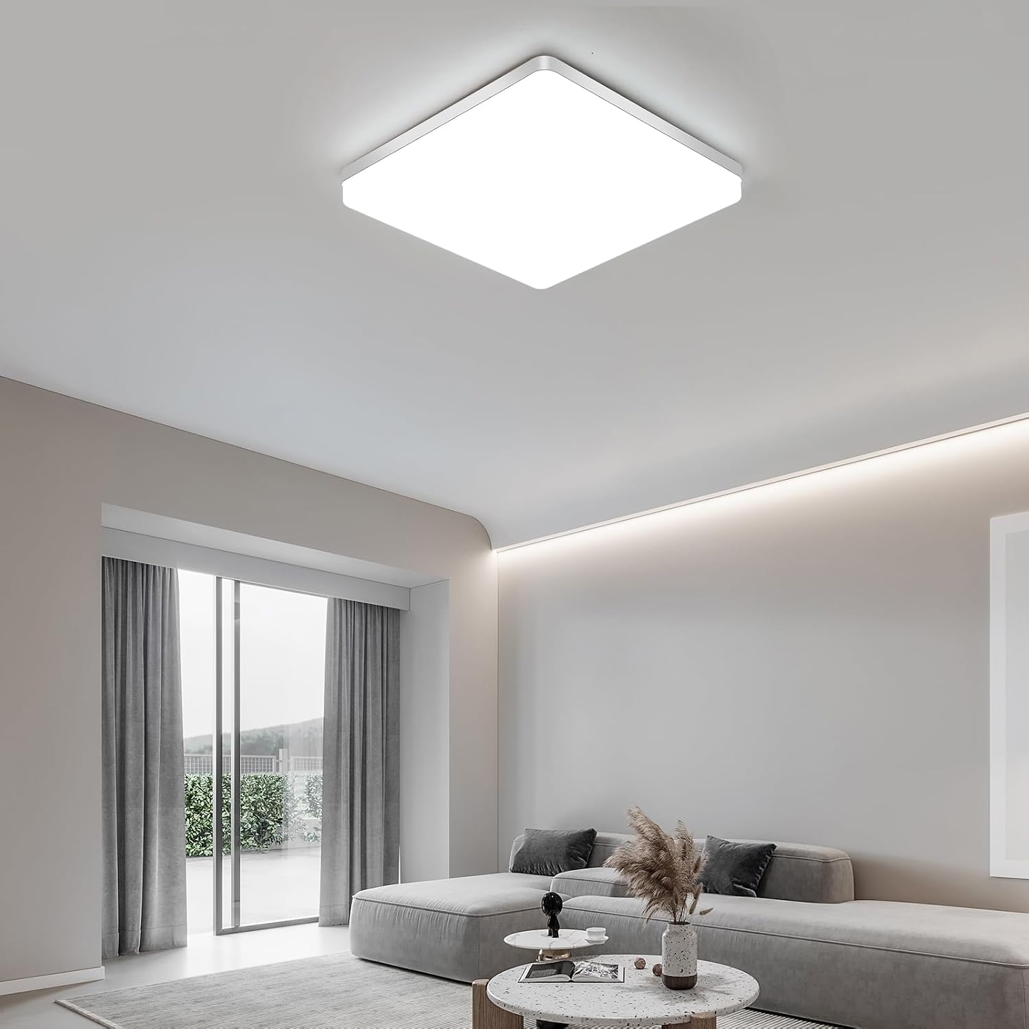 Thumbnail 5 de Riserva RVDE-24 vierkante led-plafondlamp, 48 W, 6500 K, IP44