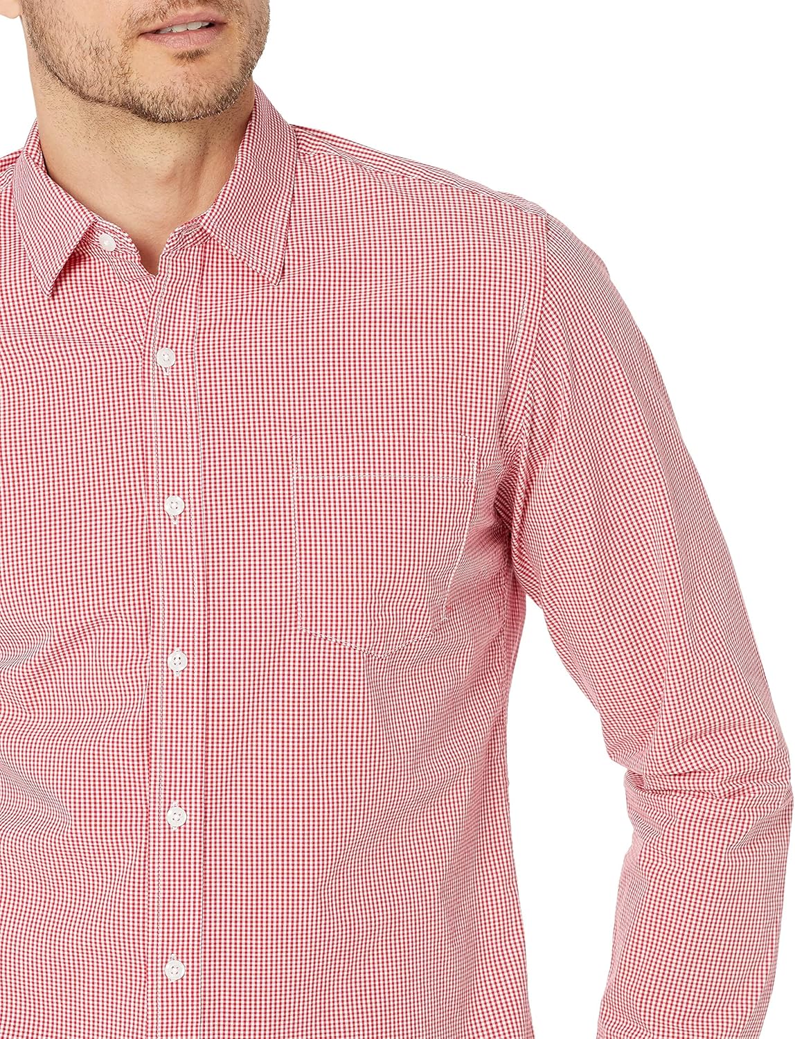 Thumbnail 3 de Amazon Essentials Uomo Camicia Casual in Popeline a Maniche Lunghe – Vestibilità Regular