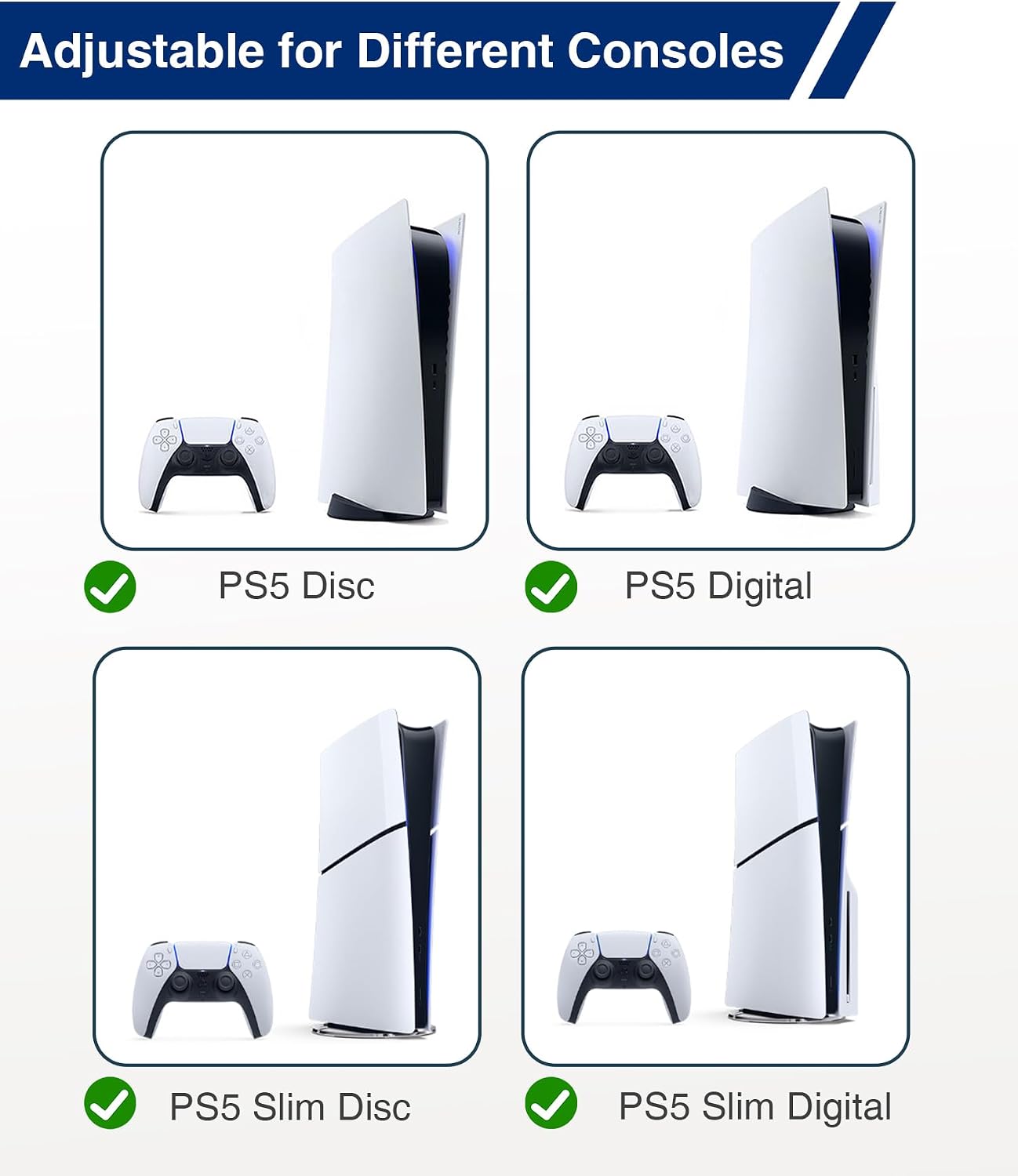 Detalle de Wall Mount for Xbox Series S – Ventilated Metal Console Holder with Silicone Protection