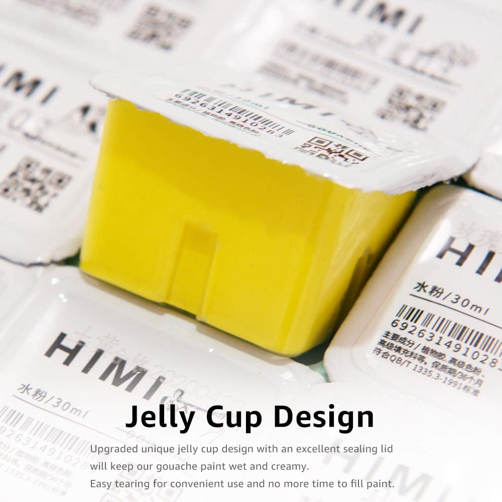 Thumbnail 4 de HIMI Gouache-Farbenset 24 Farben 🎨