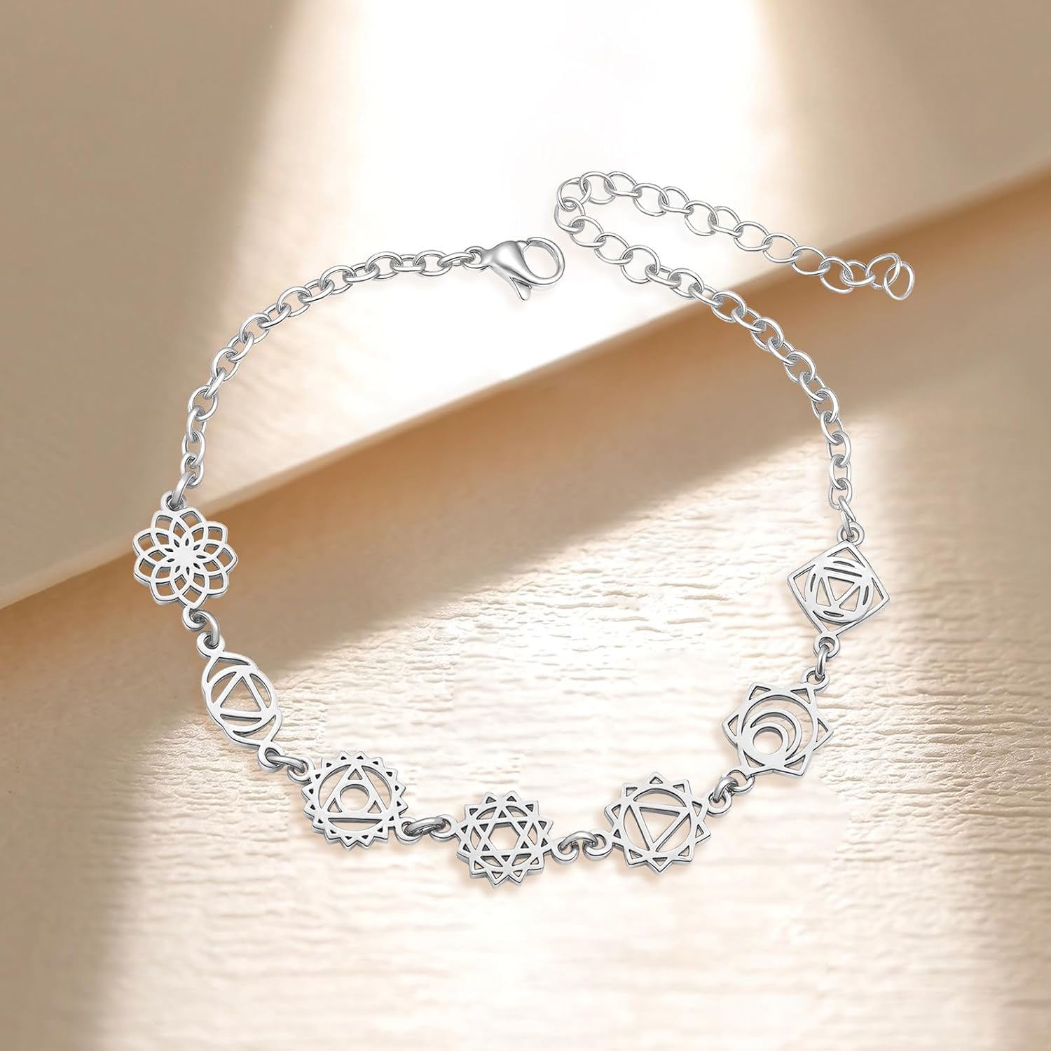 Detalle 1 de AITENME 7 Chakren-Armband 19 cm