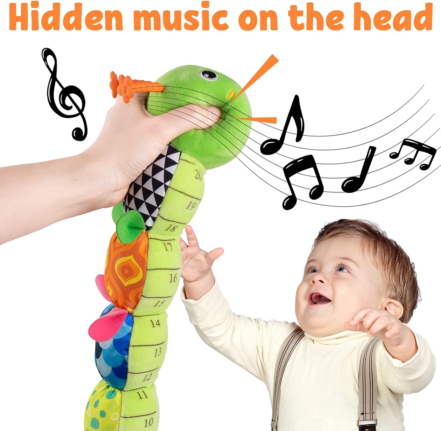 Thumbnail 1 de LIGHTDESIRE Baby Toys Musical Caterpillar