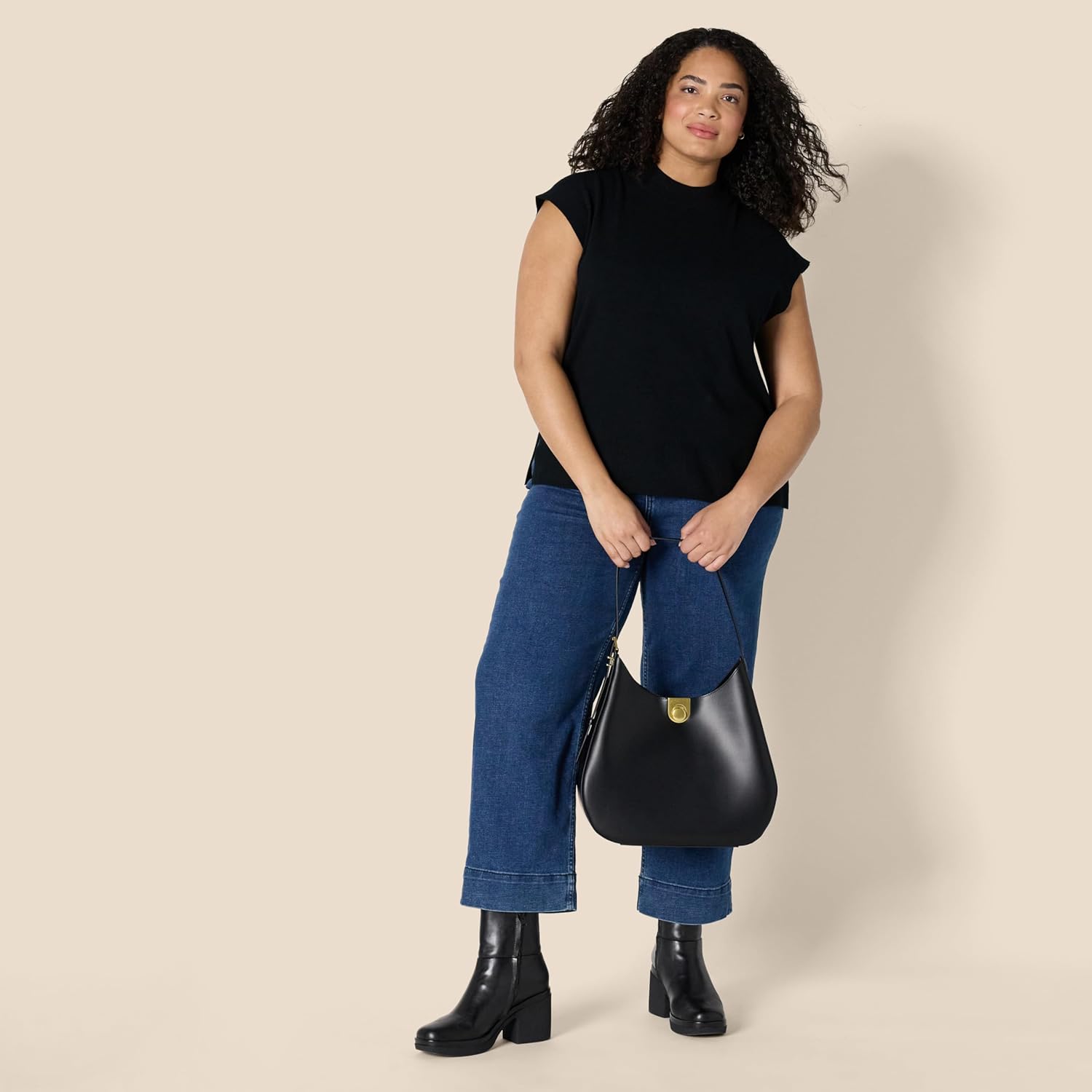 Thumbnail 5 de Amazon Essentials Damen Pullover Regular-Fit mit Flügelärmeln und Stehkragen