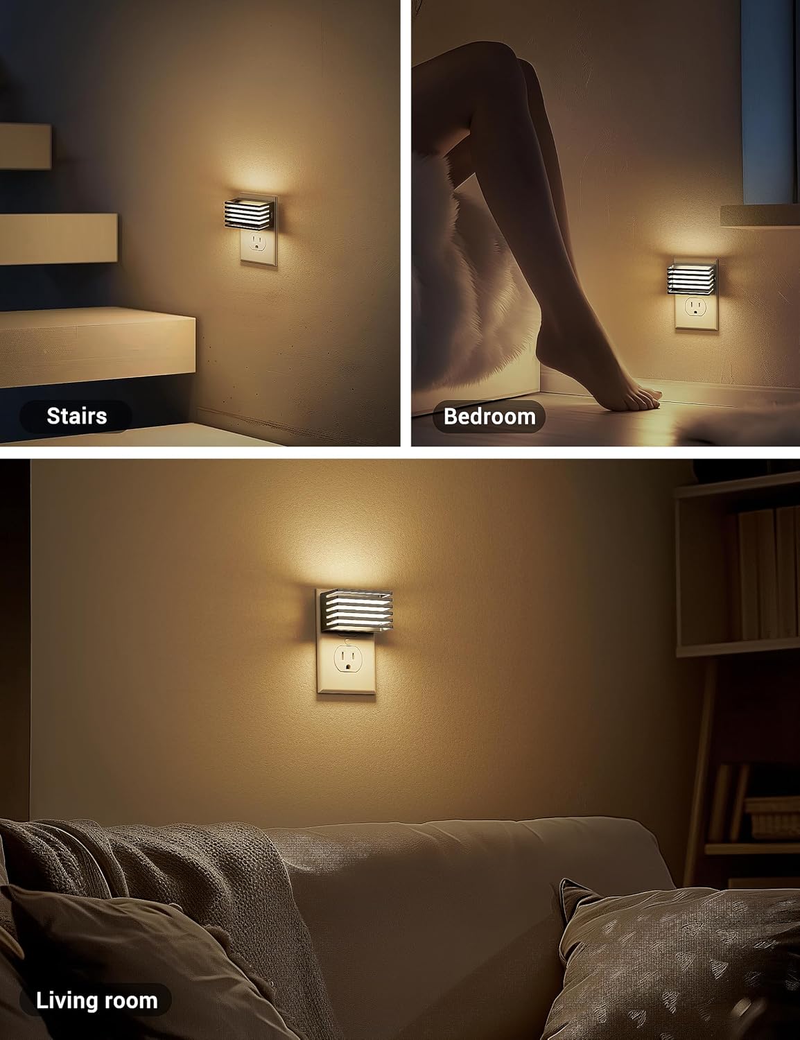 Detalle de JandCase Plug-In Night Light 3000K