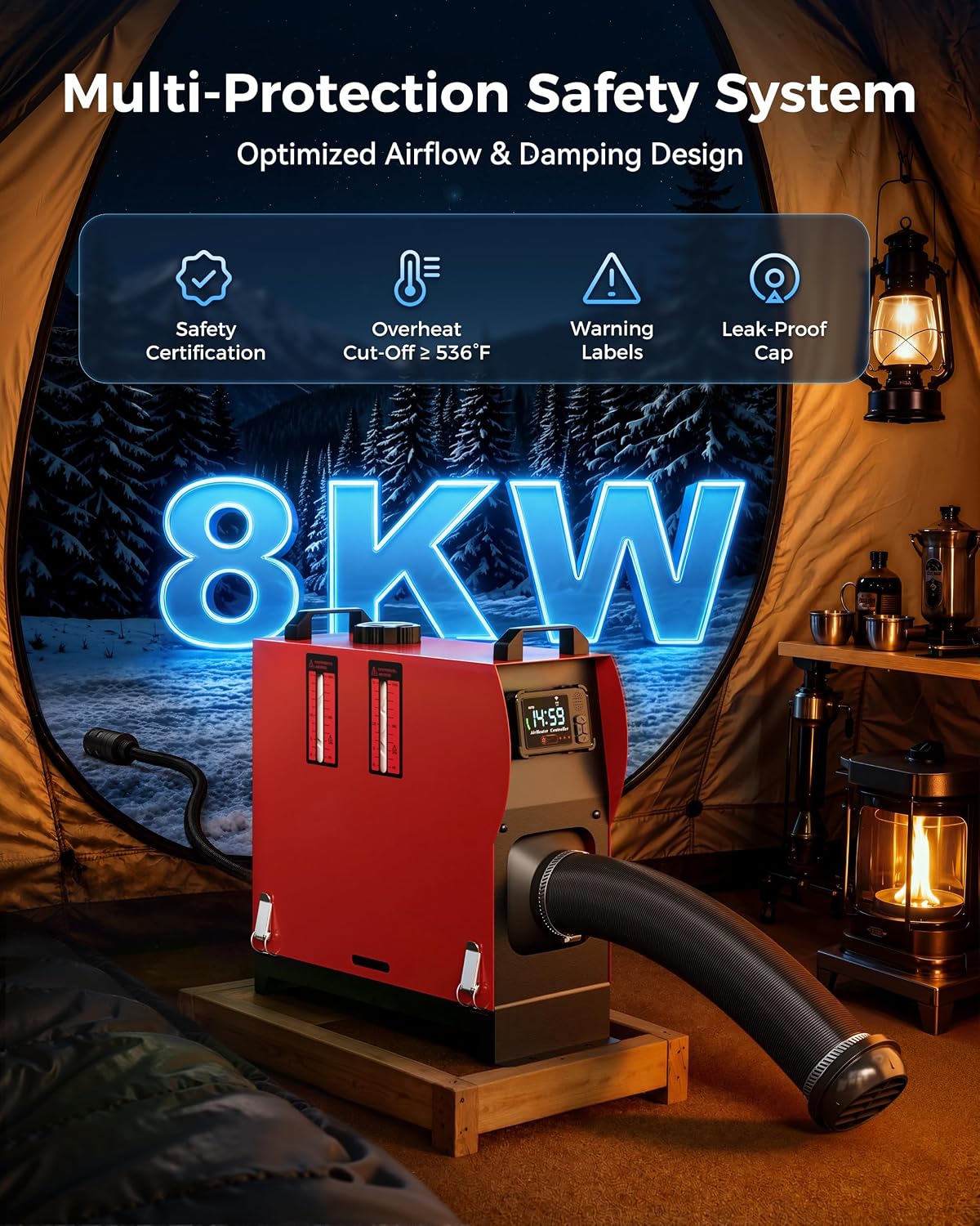Detalle de Diesel Heater 8KW