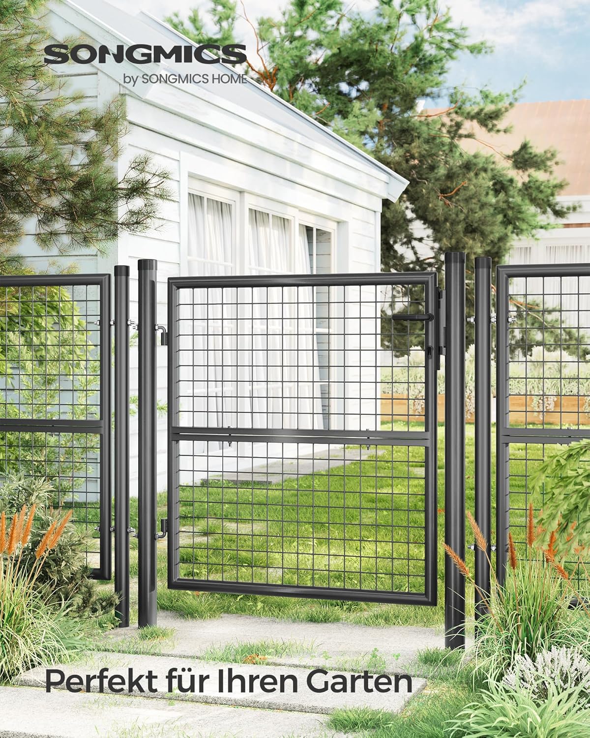 Detalle 2 de Gartentor SONGMICS GGD150A01, 87 x 100 cm