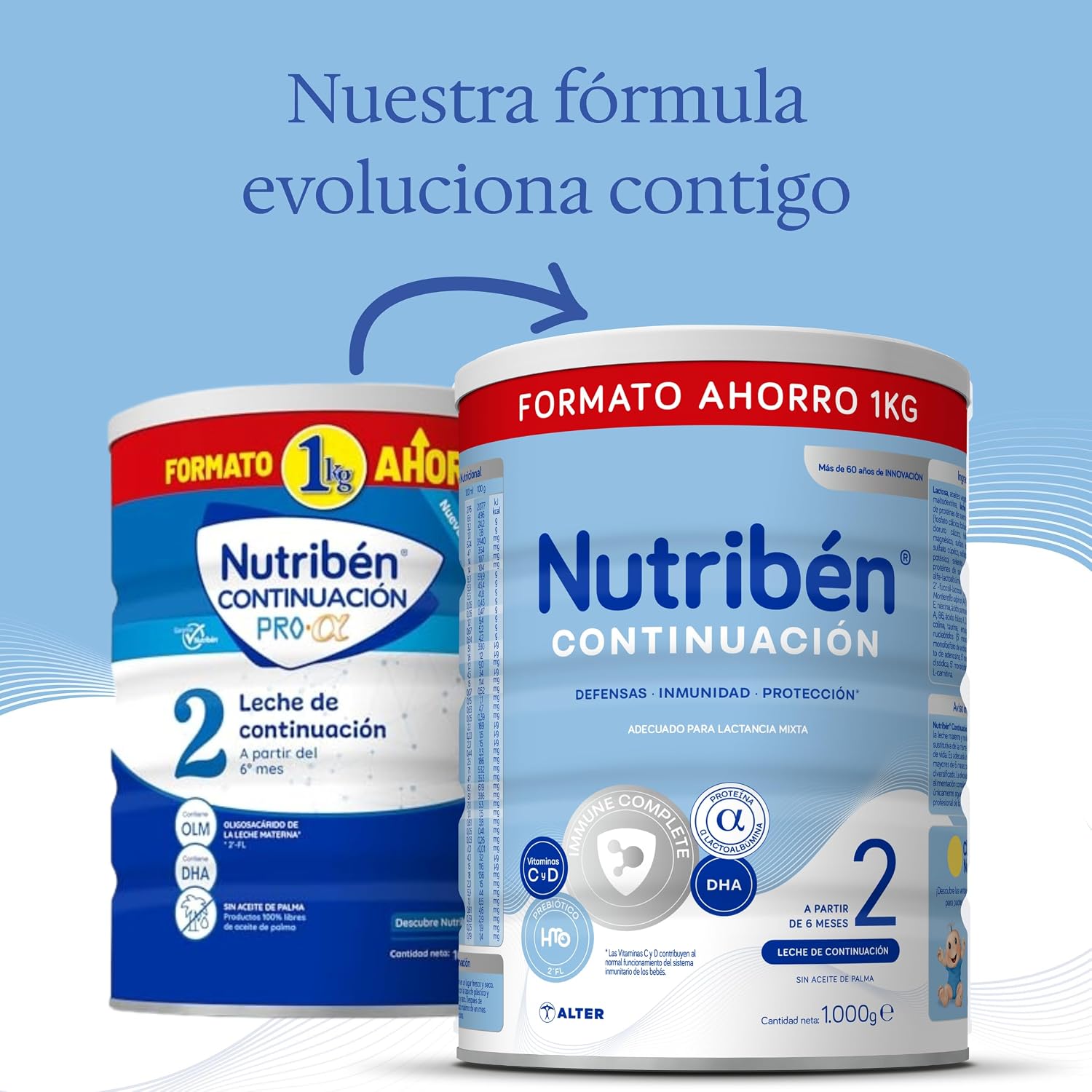 Thumbnail 1 de Nutribén Continuación Pro Alfa 2 - Leche en Polvo