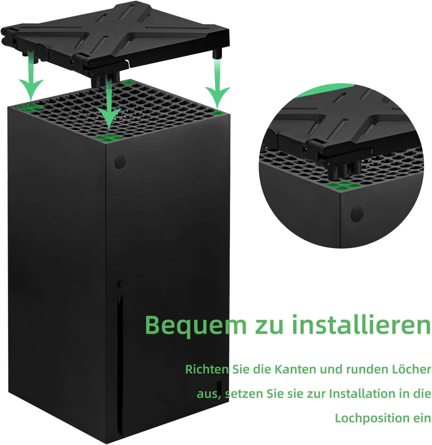 Thumbnail 4 de Staubschutzhülle für Xbox Series X mit 1 Headset-Haken