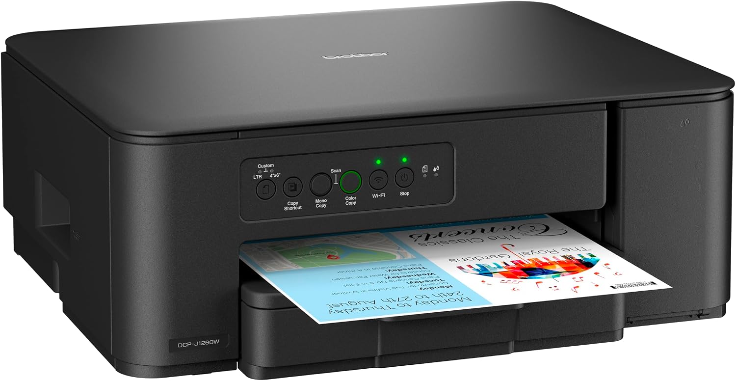 Brother DCPJ1260W: Multifunzione a colori con stampa, scansione e copia