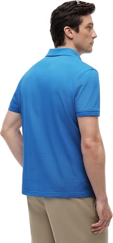 Detalle de Tommy Hilfiger Polo de Manga Corta Hombre 1985 Regular Fit - Azul Blue Orbit XL