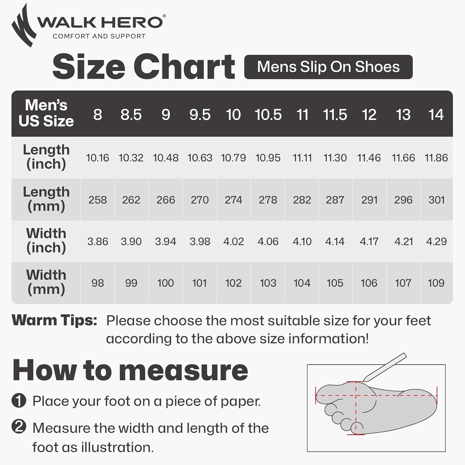 Thumbnail 6 de Mens Slip On Orthopedic Shoes