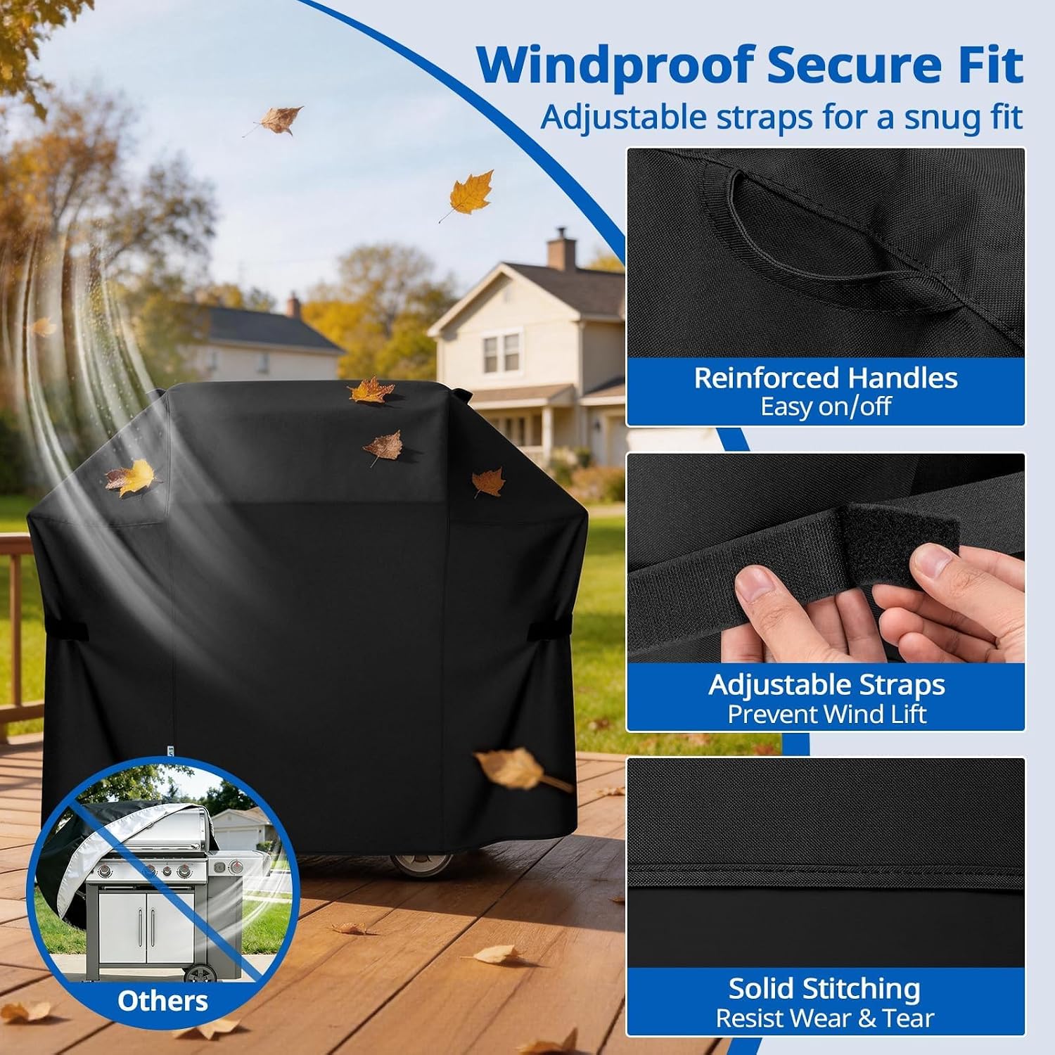 Detalle 1 de SunPatio Grill Cover, 58 Inch
