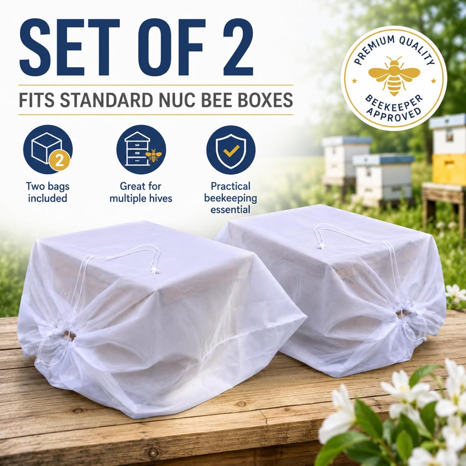 Detalle 2 de EYOBE Bee Transport Bags 35.4 × 26.7 Inch