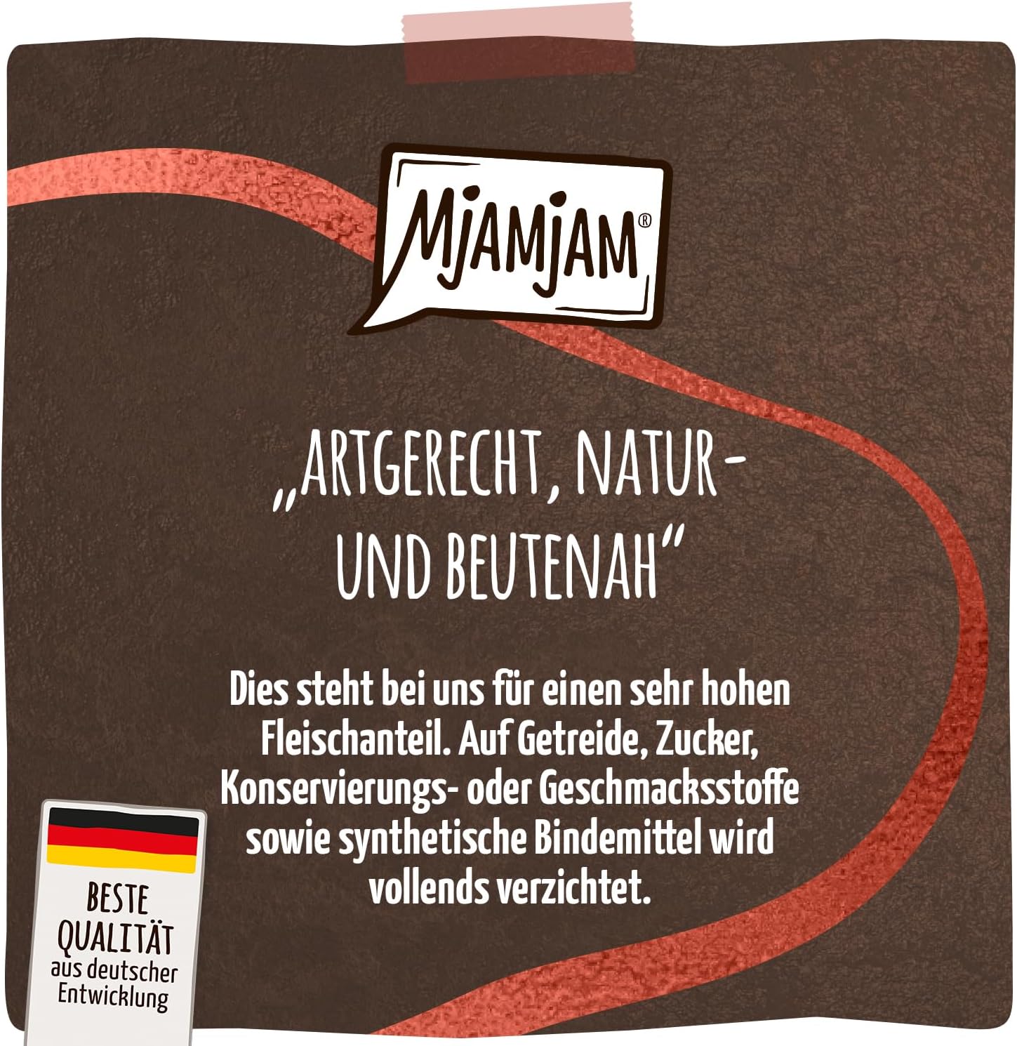 Detalle 2 de MjAMjAM Premium Nassfutter Katzen Panna Gatto