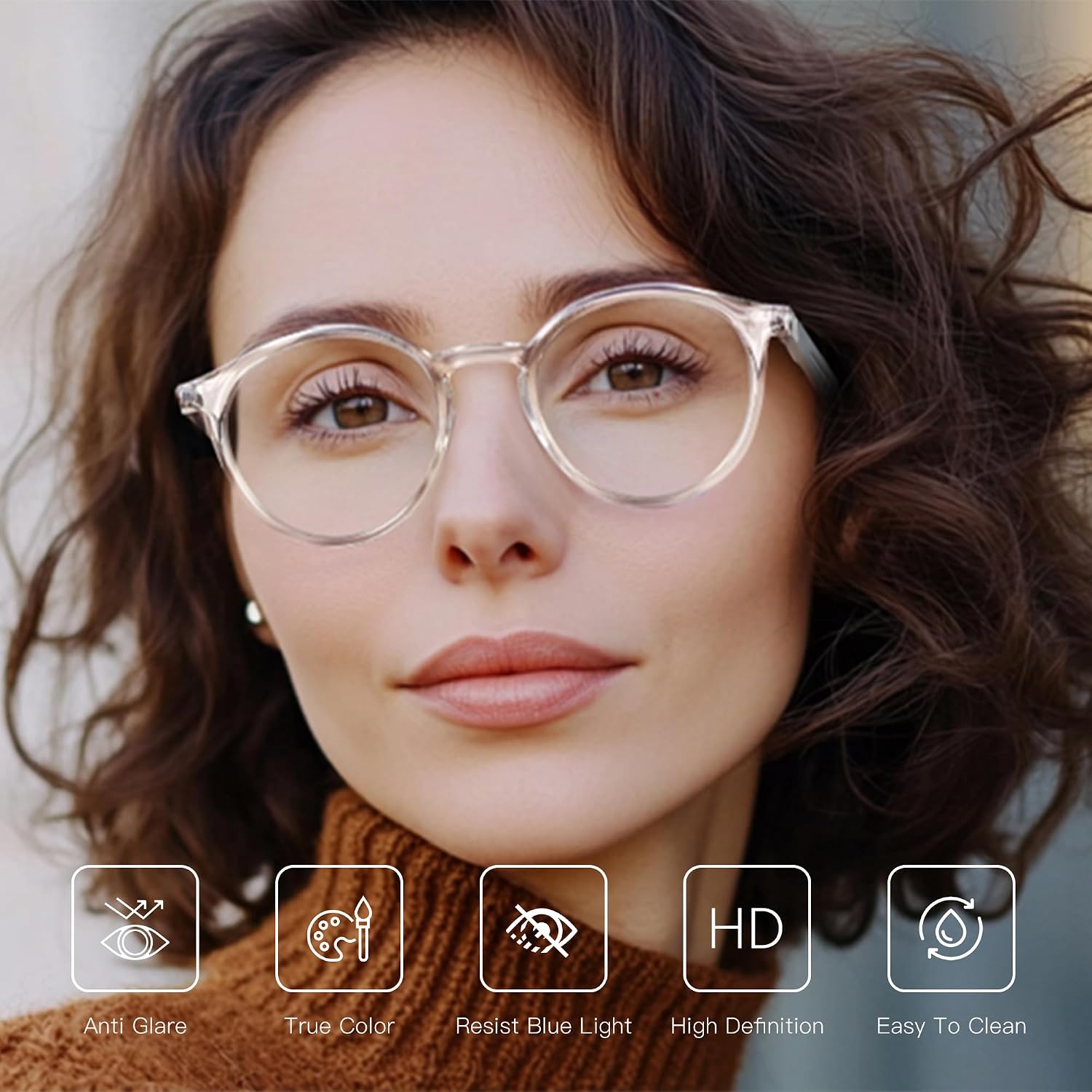 Detalle 2 de ZENOTTIC Blue Light Reading Glasses